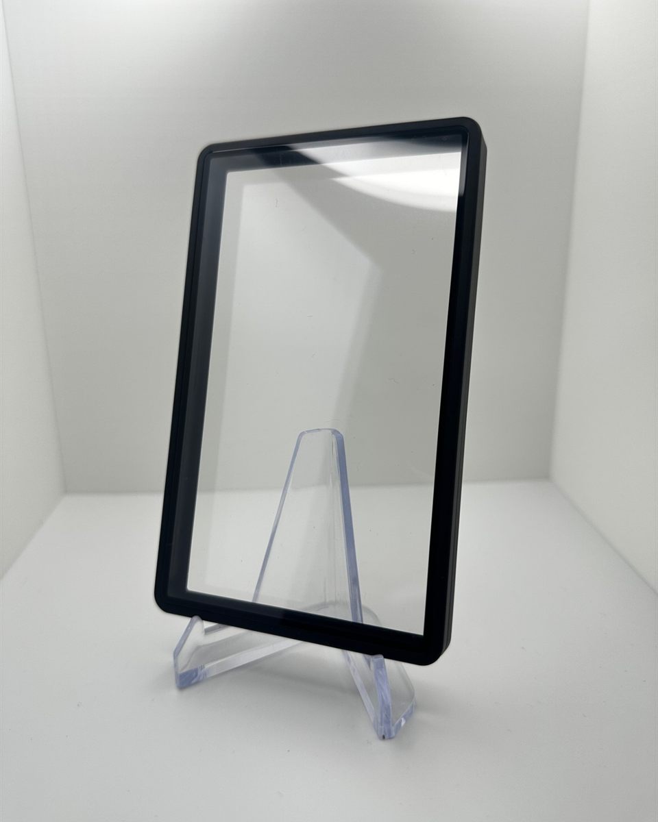 Black 130PT magnetic graded card holder
