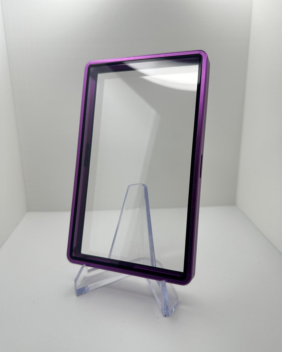 Purple 130PT magnetic graded card holder